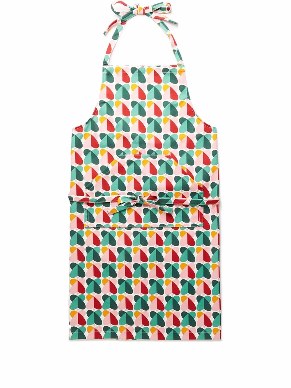 La DoubleJ tablier à imprimé graphique all-over - Vert