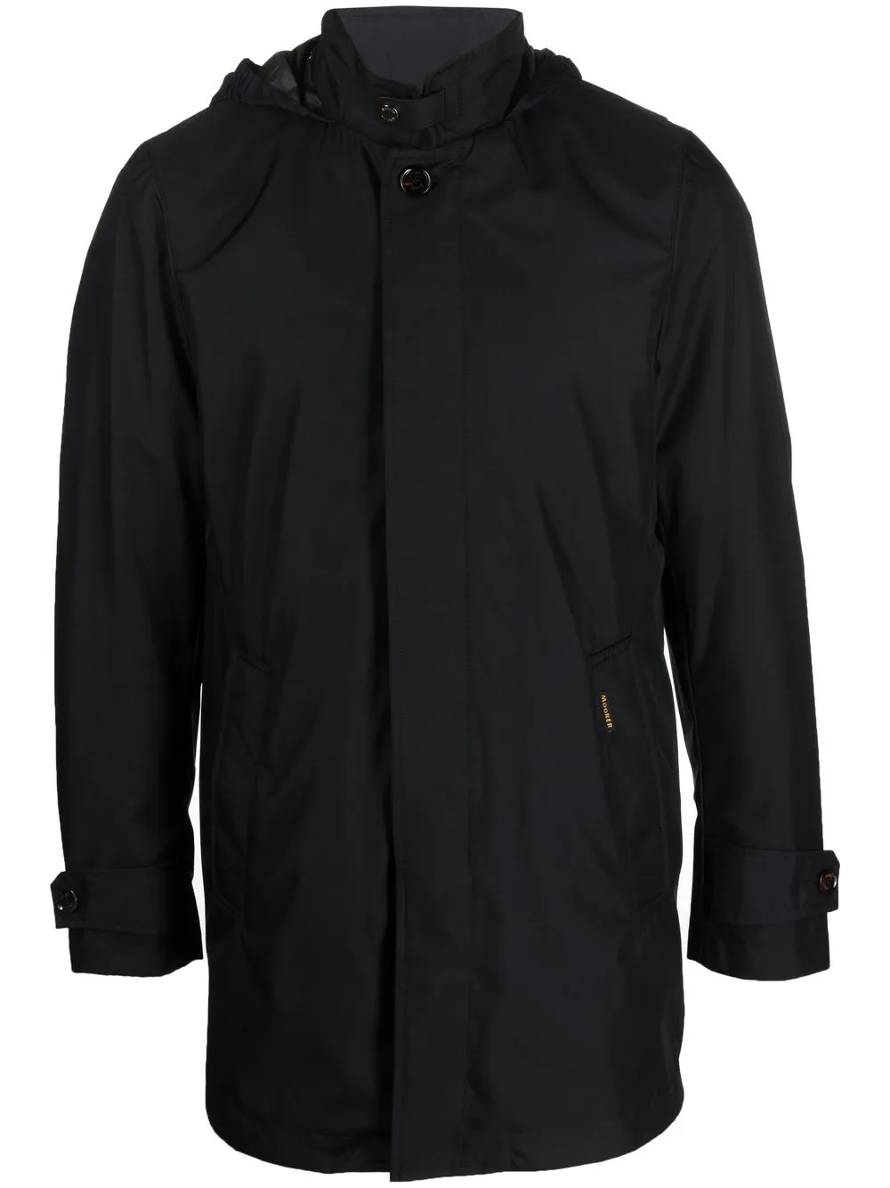 Moorer manteau Duca-GF à capuche - Bleu