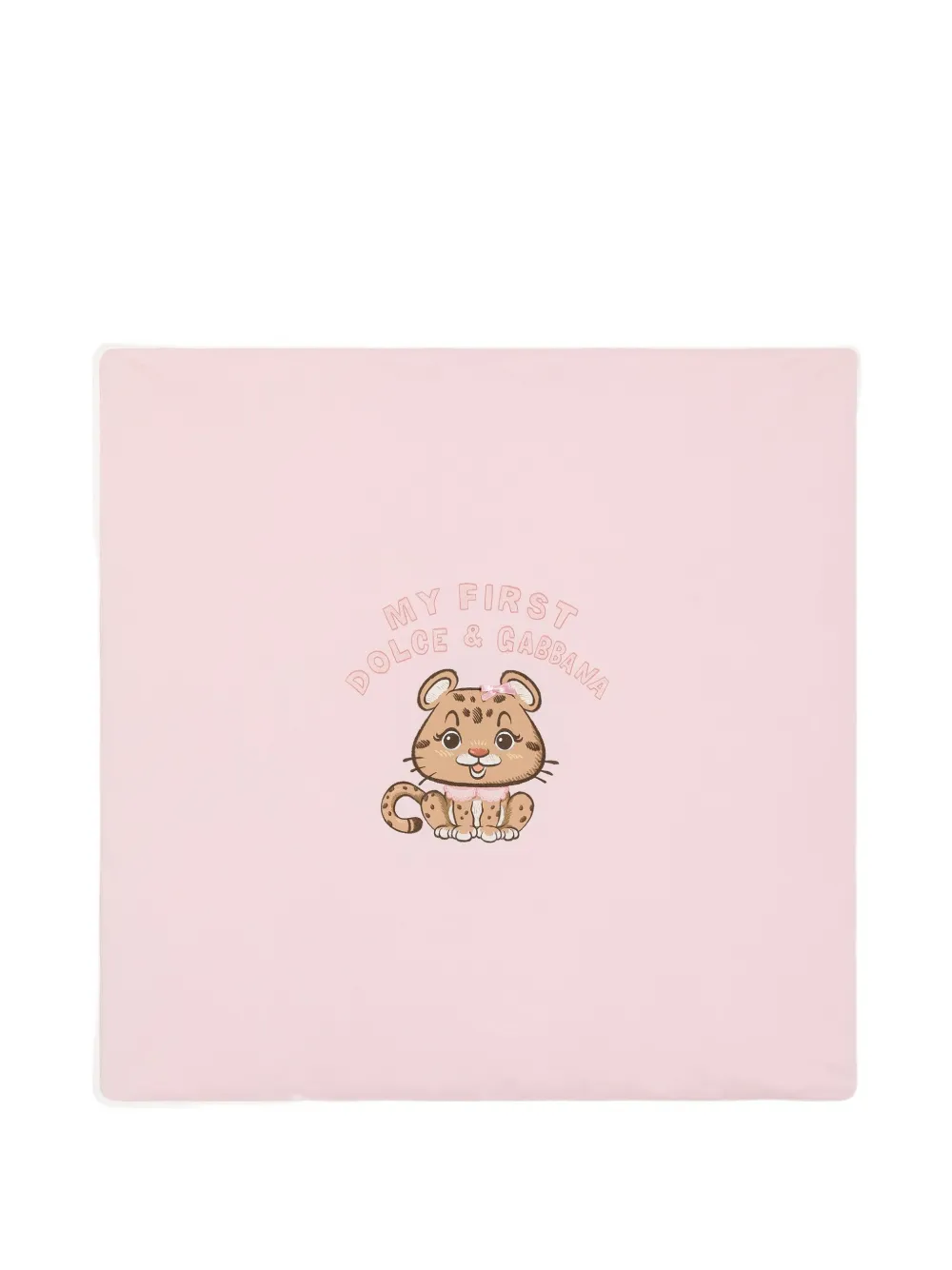 Dolce & Gabbana Kids couverture brodée - Rose