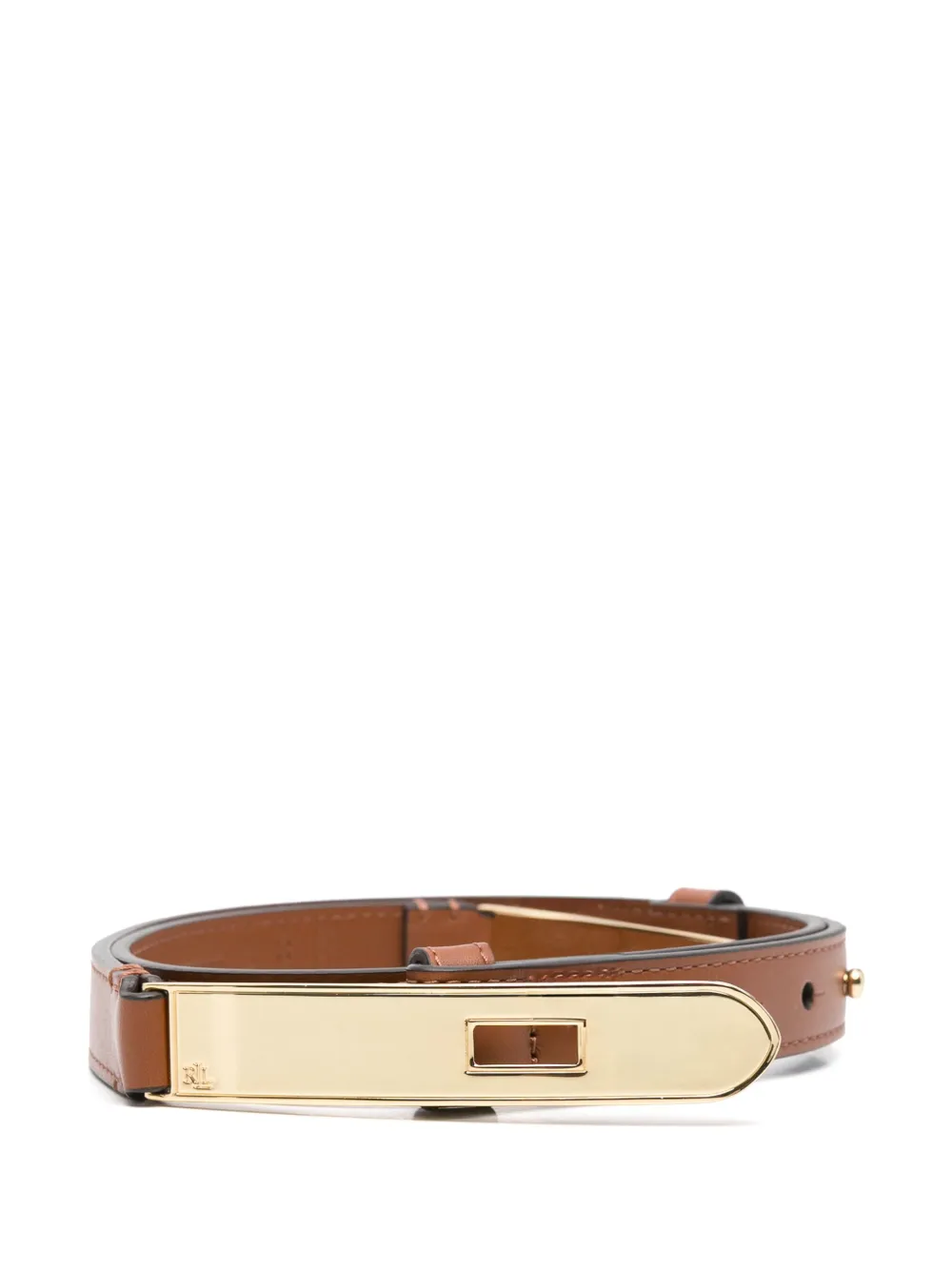 Lauren Ralph Lauren ceinture en cuir - Marron