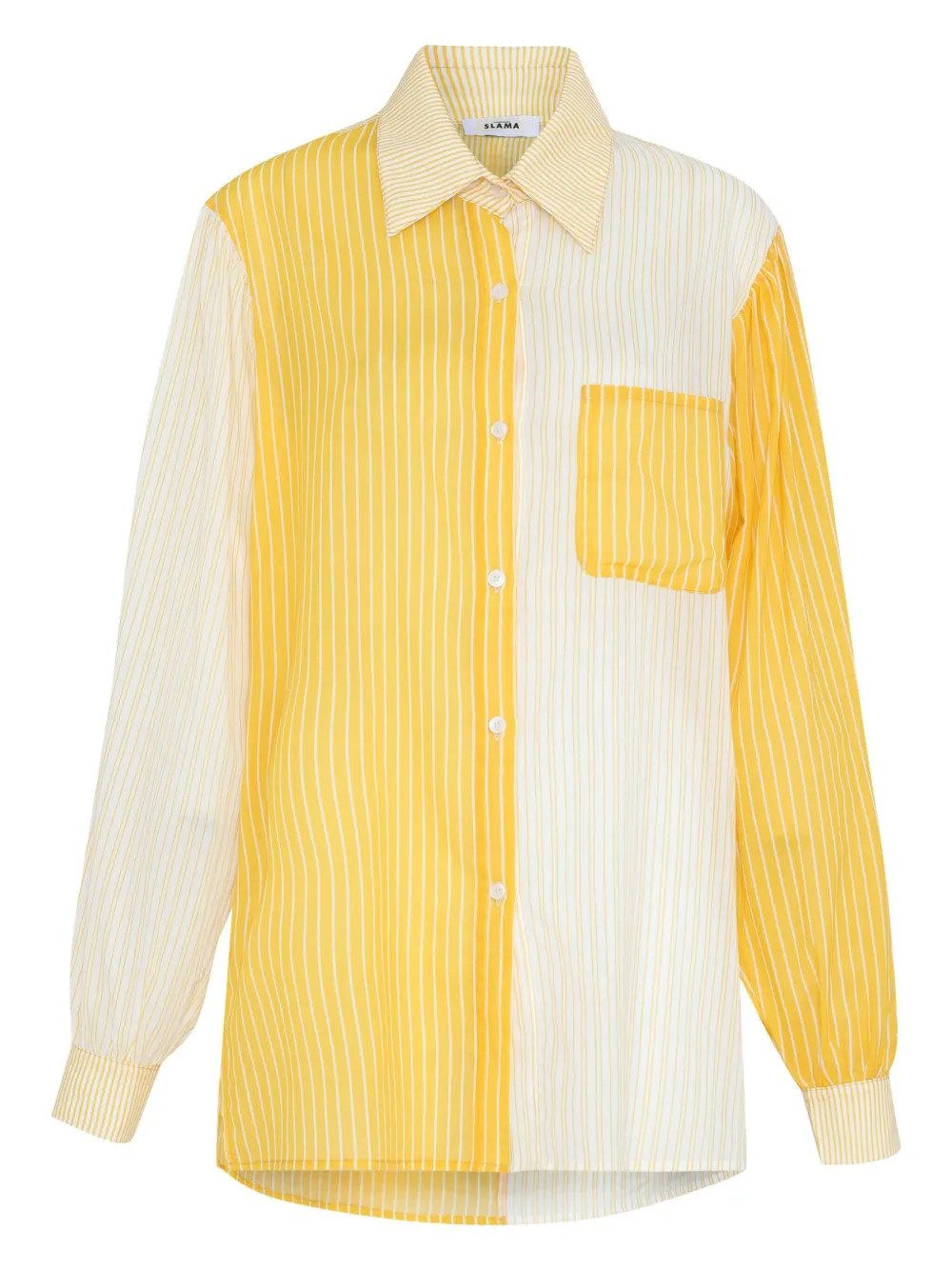 Amir Slama chemise à manches longues - Jaune