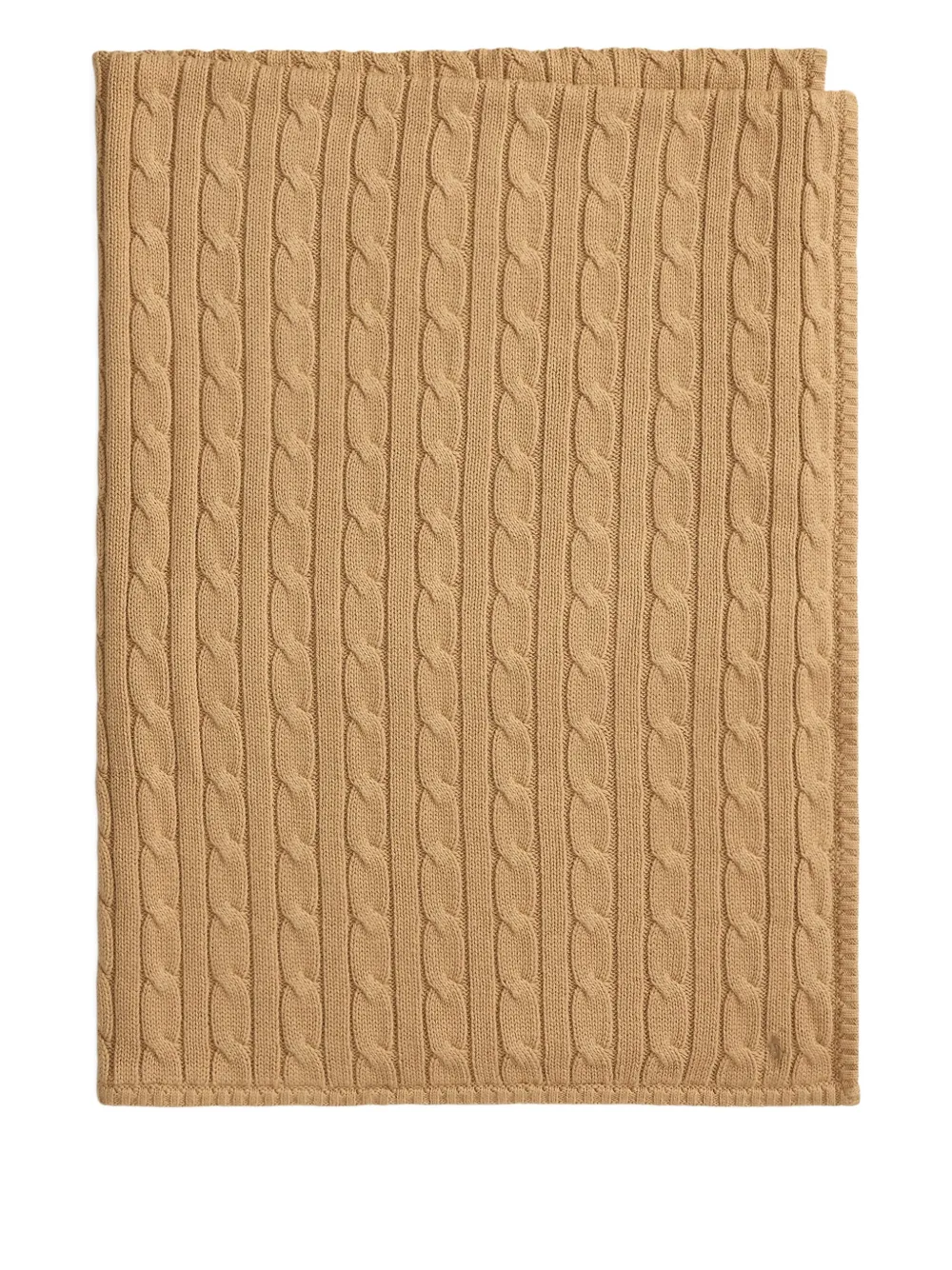 POLO RALPH LAUREN KIDS couverture en maille torsadée - Tons neutres