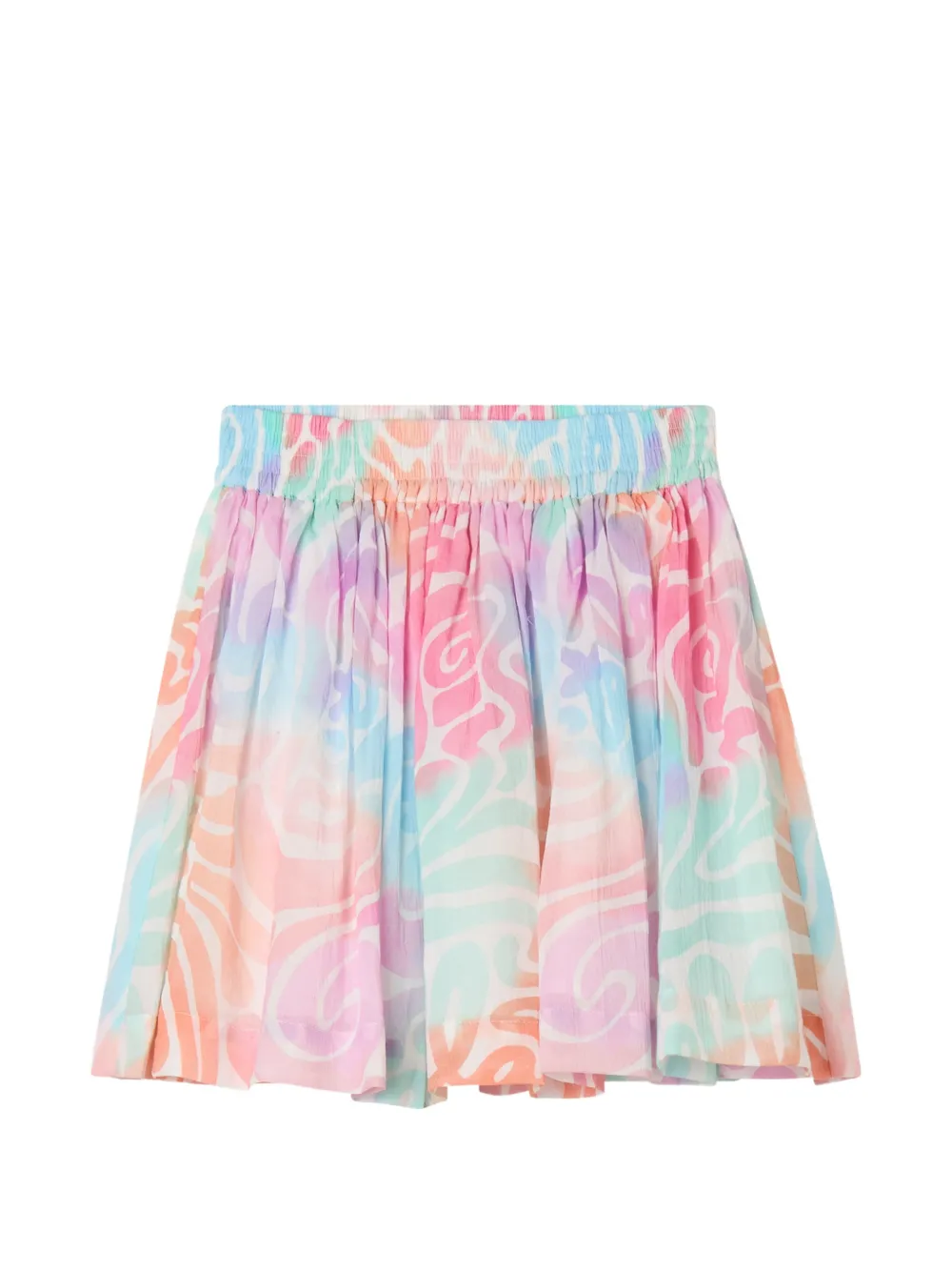 Stella McCartney Kids minijupe imprimée - Bleu