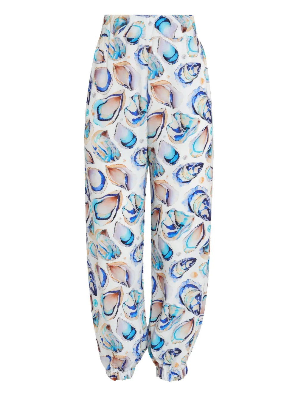 Brigitte pantalon Jasmine à lien de resserrage - Blanc