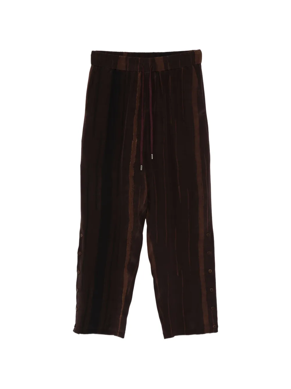 Costumein pantalon de jogging à taille élastique - Marron
