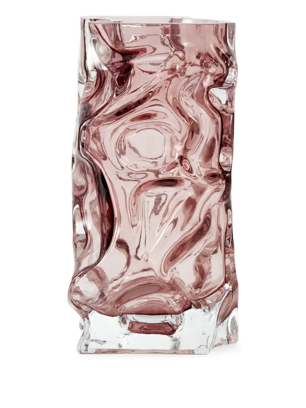 POLSPOTTEN vase en verre - Rose