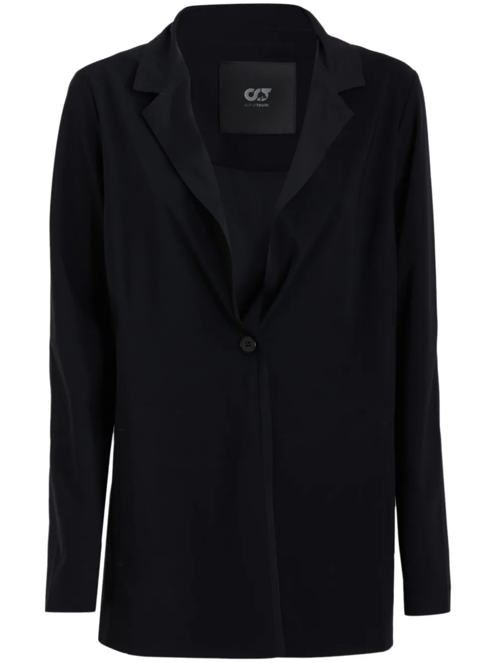 Alphatauri blazer à simple boutonnage - Noir
