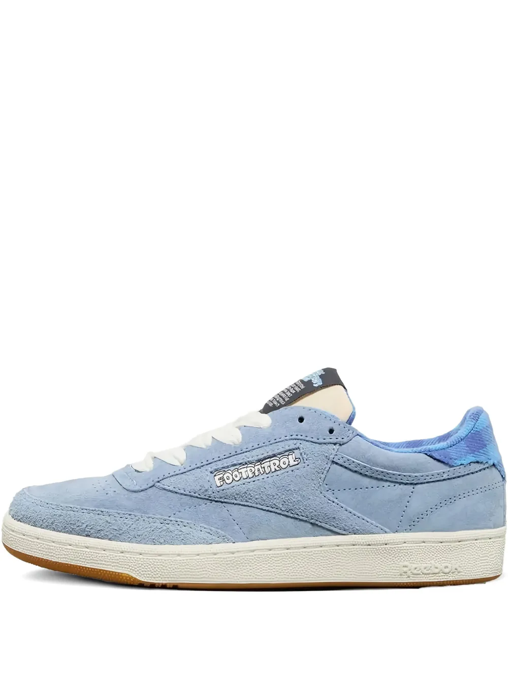 Reebok x Footpatrol baskets Club C 'Blue Denim' - Bleu