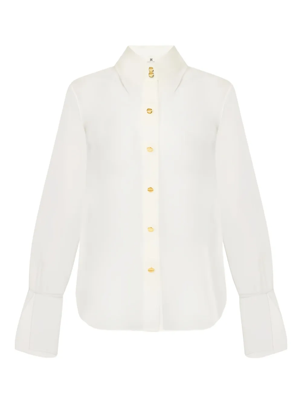 Elisabetta Franchi blouse en soie - Tons neutres