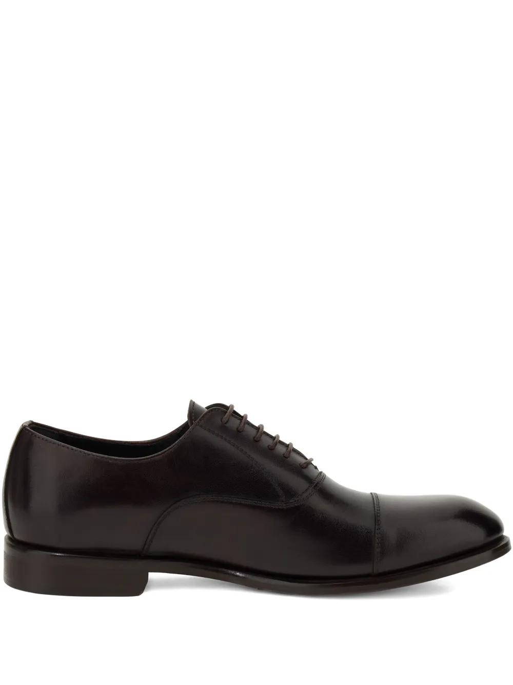 Boggi Milano chaussures oxford en cuir - Marron