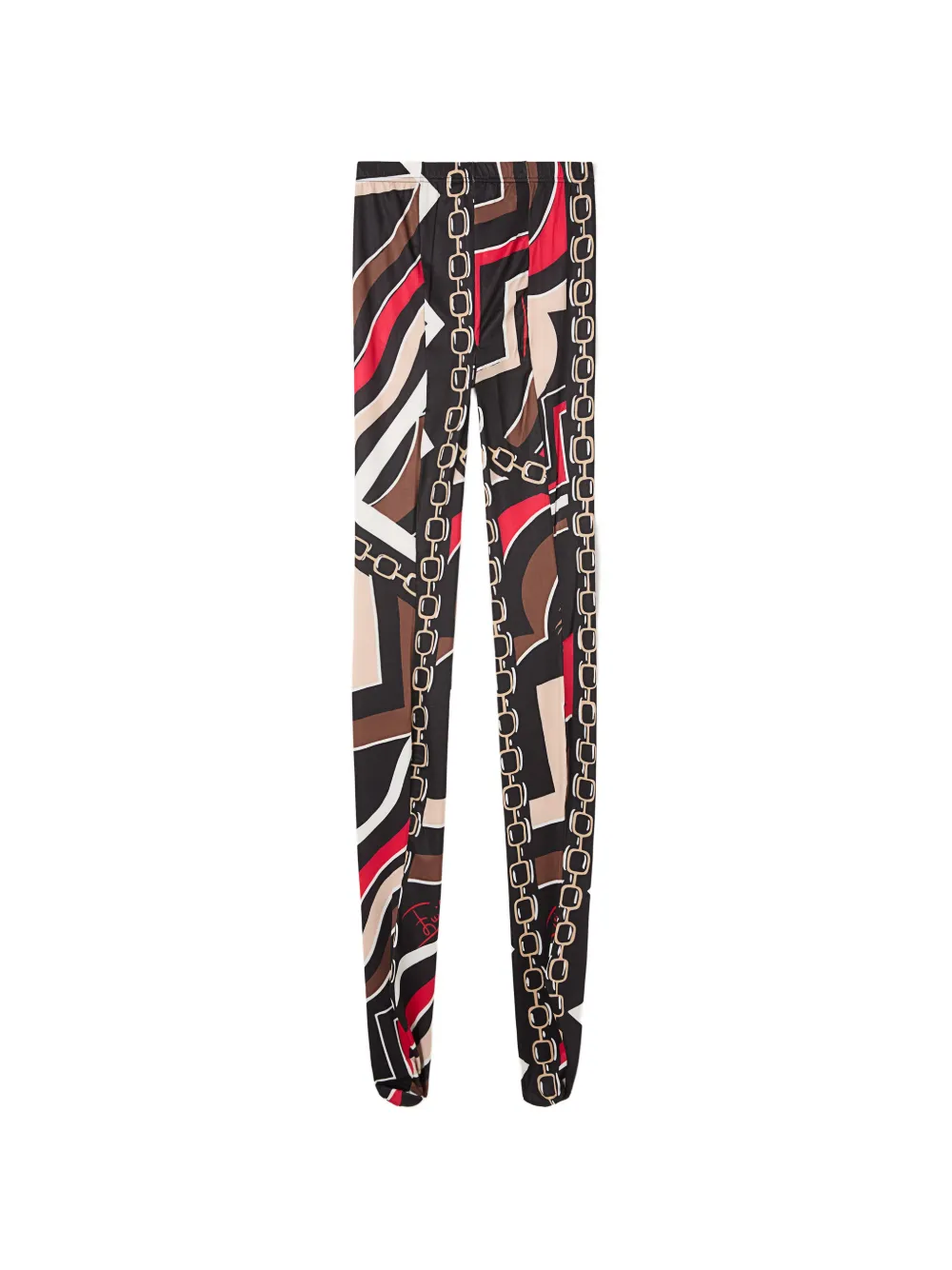 PUCCI collants à imprimé Istrice - Noir