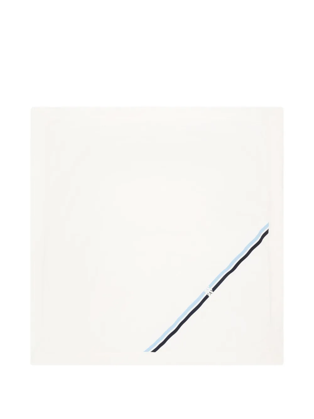 Fay Kids couverture à détails rayés - Tons neutres