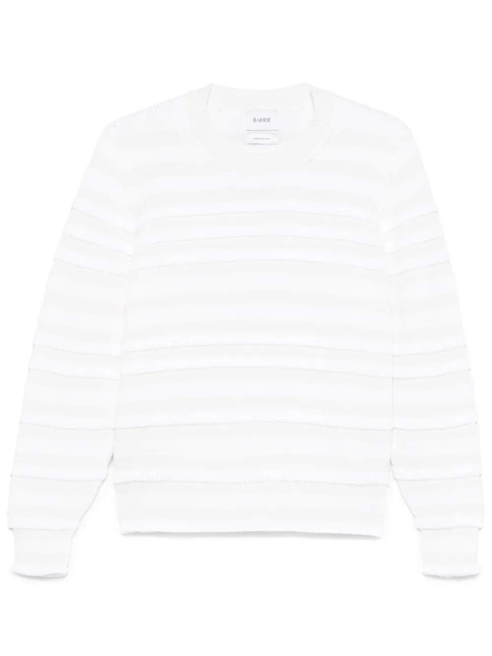 Barrie pull à rayures - Tons neutres