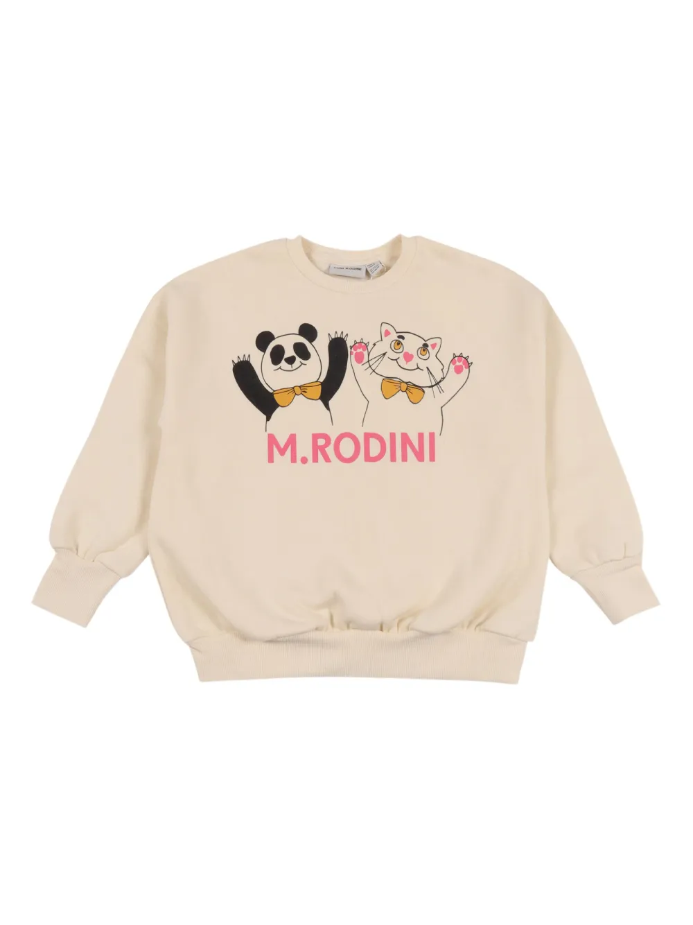 Mini Rodini sweat à imprimé animalier - Rose