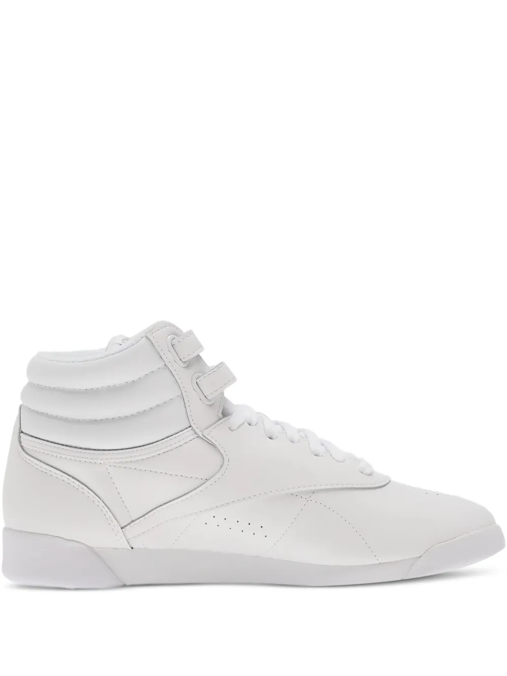 Reebok baskets Freestyle Hi - Blanc