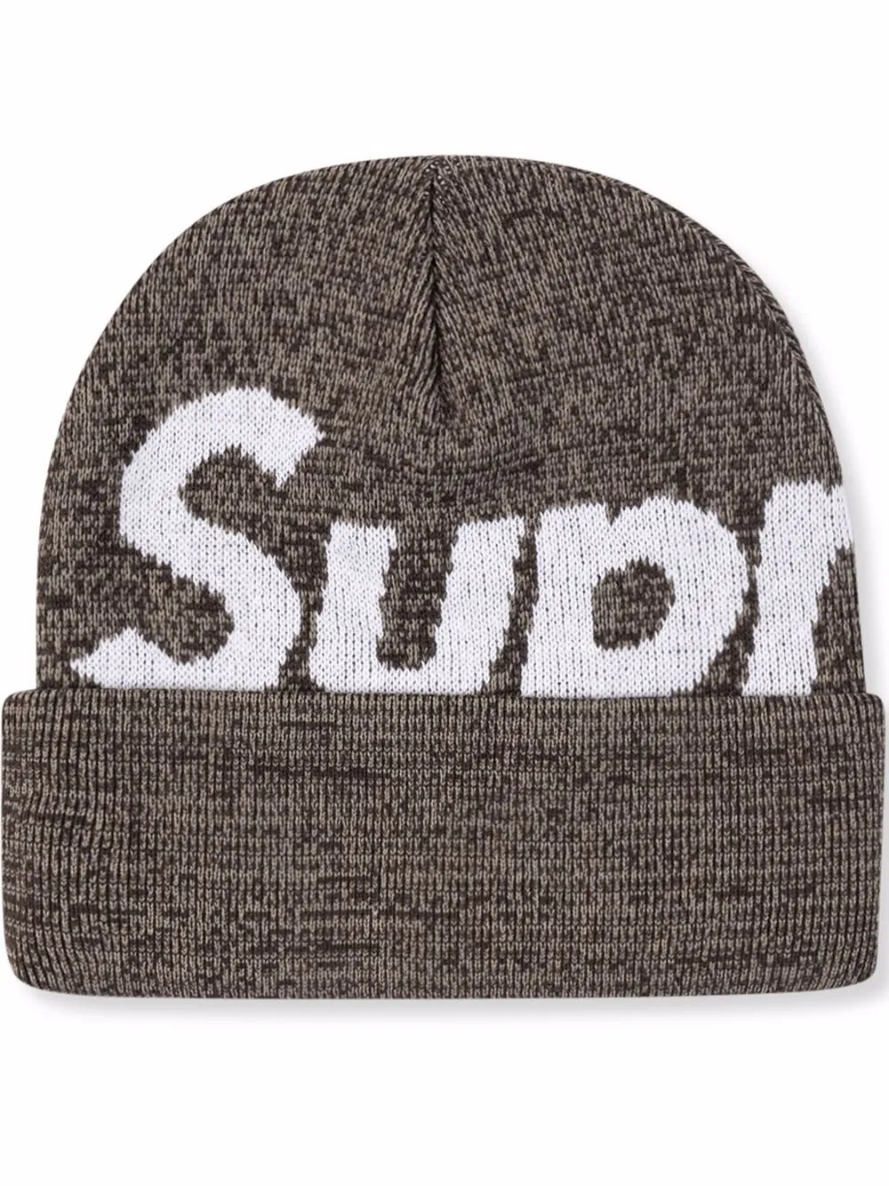 Supreme bonnet à logo - Marron
