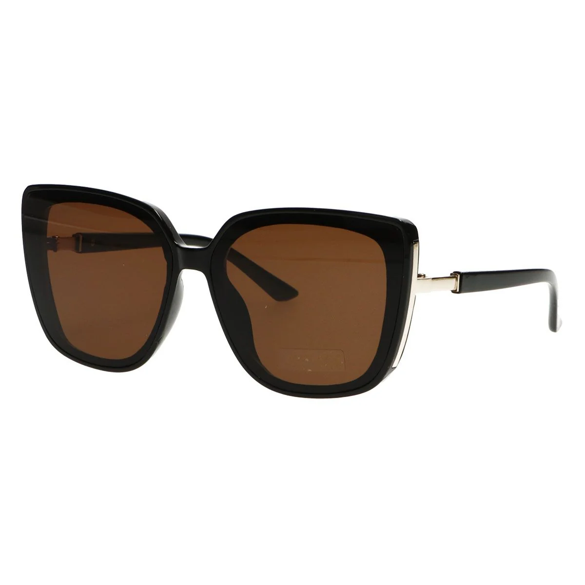 Spectrum zonnebril vlinder bruin glas dames