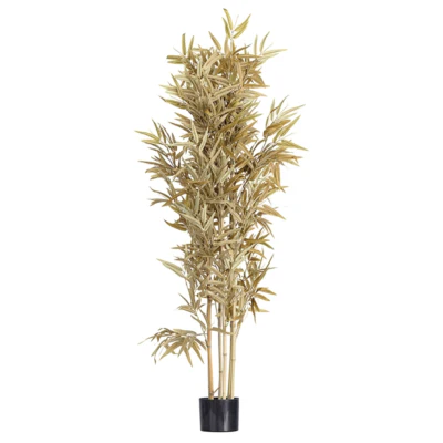 WOOOD kunstplant bamboe 150 cm | 4 stuks