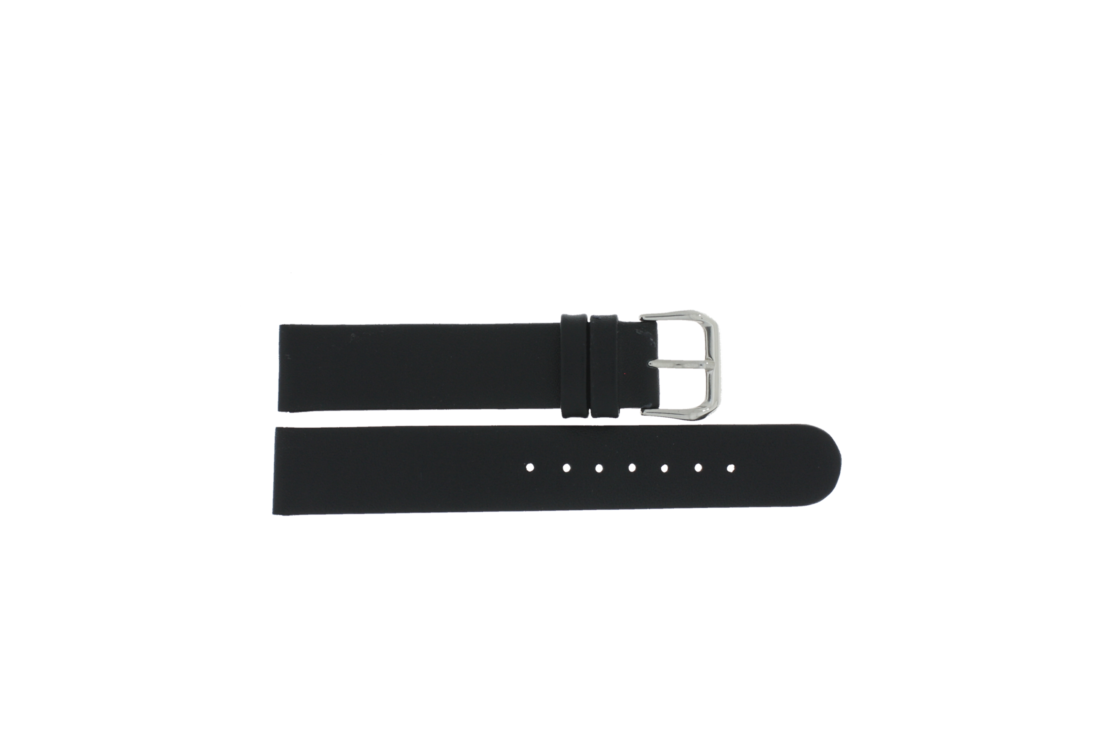 Horlogeband Universeel 62185.10.18 Leder Zwart 18mm