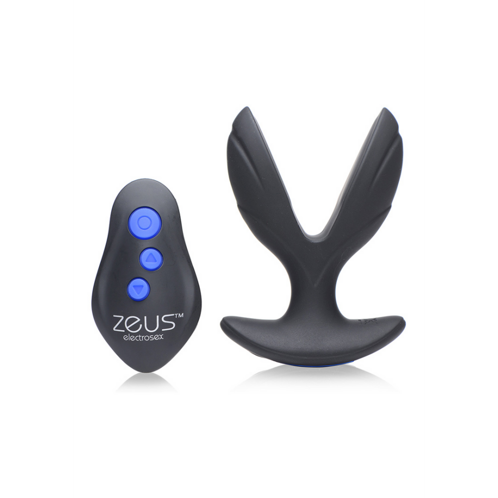 Electro-Spread - Vibrerende en E-Stim Silicone Butt Plug