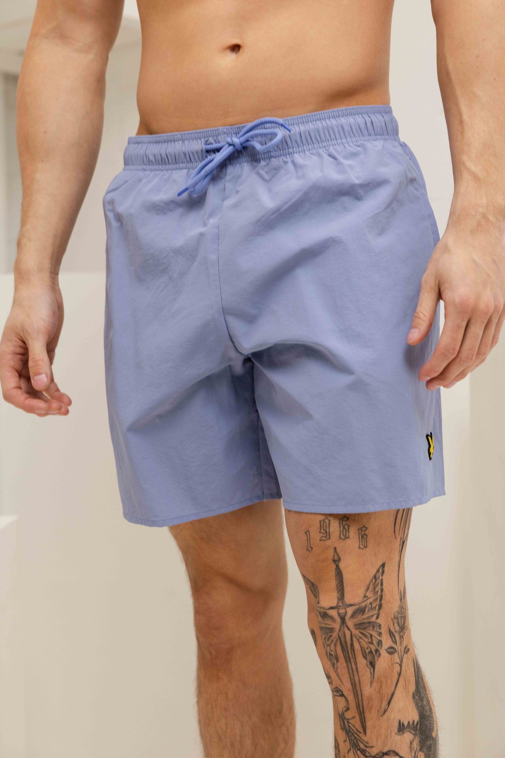 Lyle & Scott Plain Zwembroek Heren Lichtpaars - Maat XL - Kleur: Lichtpaars | Soccerfanshop