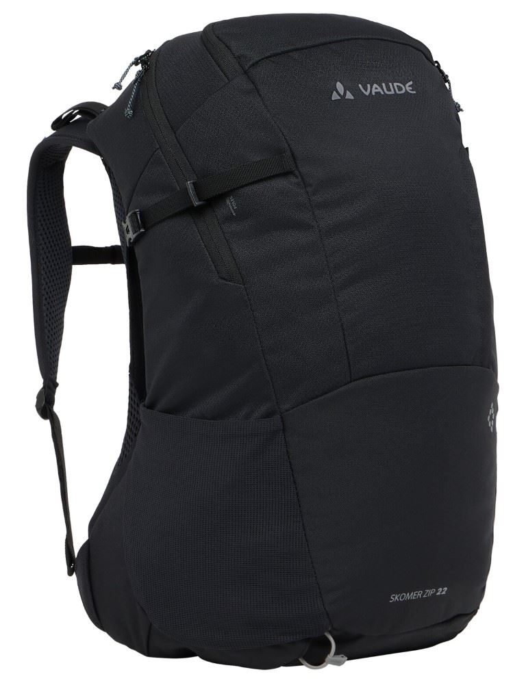 Vaude Skomer Zip 22 Rugtas Dames Black 22L