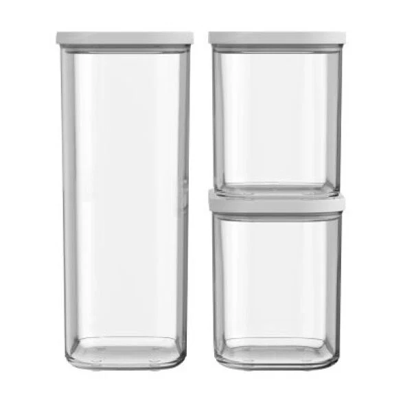 Starterset bewaardoos Modula 3-delig wit Mepal - Mepal