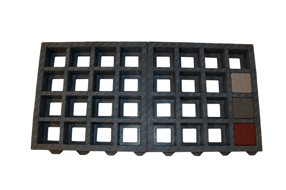 Kunststof waterpasserende eco grates 40x80x6 cm prijs per m2 Gardenlux - Gardenlux