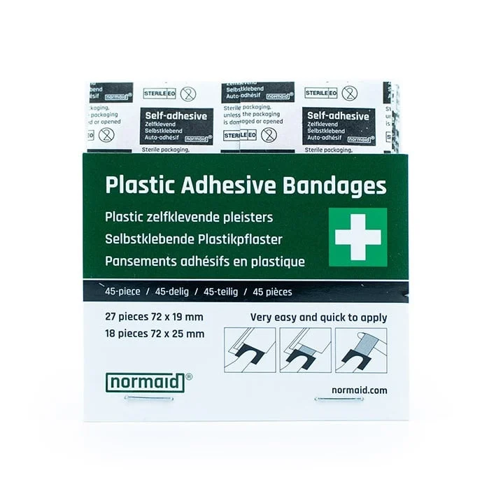 Navulling textielpleisters - 40 stuks