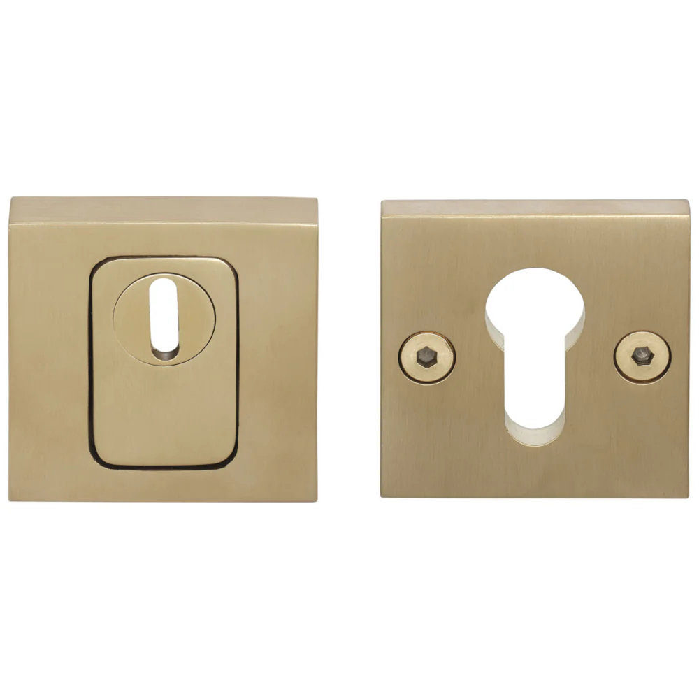 Formani | BSQVEIL-KT | Massief veiligheidscilinderrozet | PVD Mat Goud