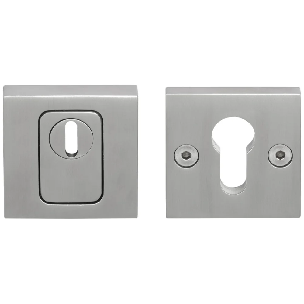 Formani | BSQVEIL-KT | Massief veiligheidscilinderrozet | Mat roestvast staal