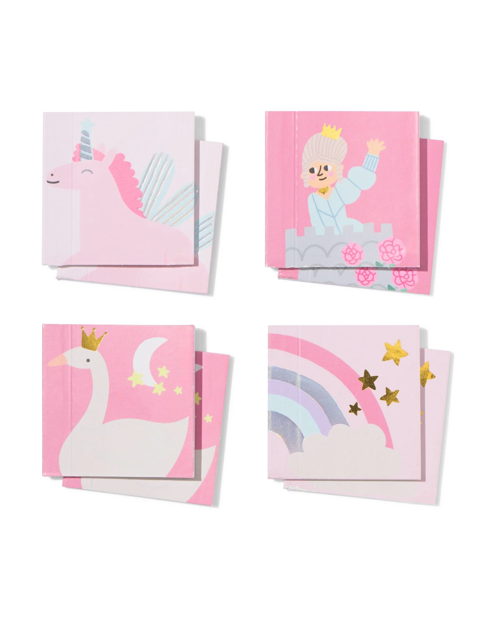 HEMA HEMA Uitdeel Kleurboek Prinses - 8 Stuks (roze)