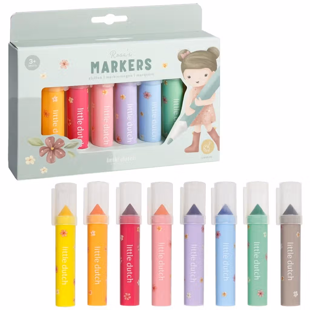 Little Dutch Viltstiften Rosa And Friends