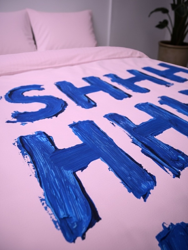 Snurk Quiet Please dekbedovertrek