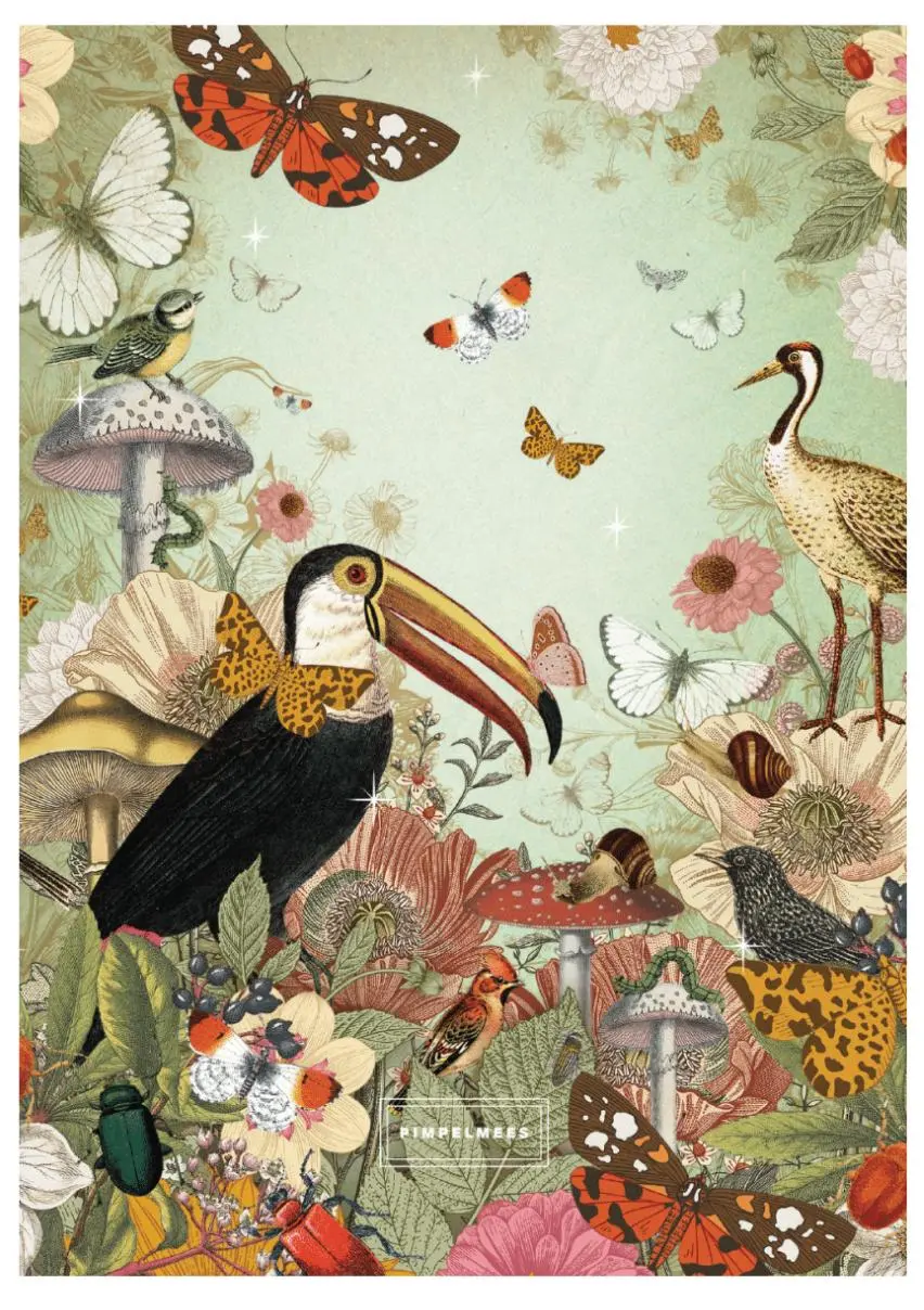 Pimpelmees Exercise Book A4 Terra Botanica