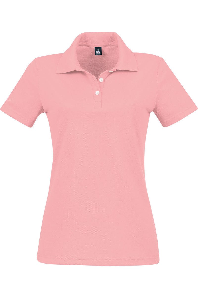 TRIGEMA Dames Poloshirt roos, Effen