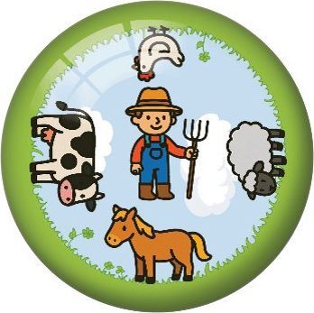 Bal boerderij transparant