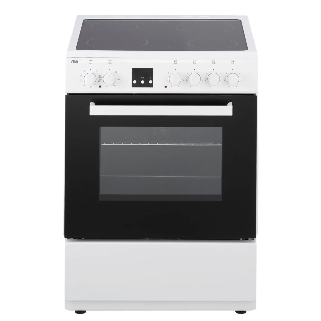 Etna FKV761WIT Keramisch fornuis Wit