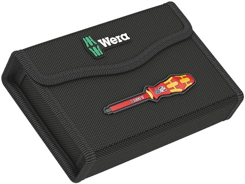 Wera 9413 stoffen etui kraftform kompakt vde 17 extra slim 1, leeg, 240 x 148 x 47 mm - 05136462001