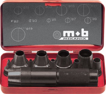 Peddinghaus holpijpset even 3-20 met houder - 8004209001 - 8004209001