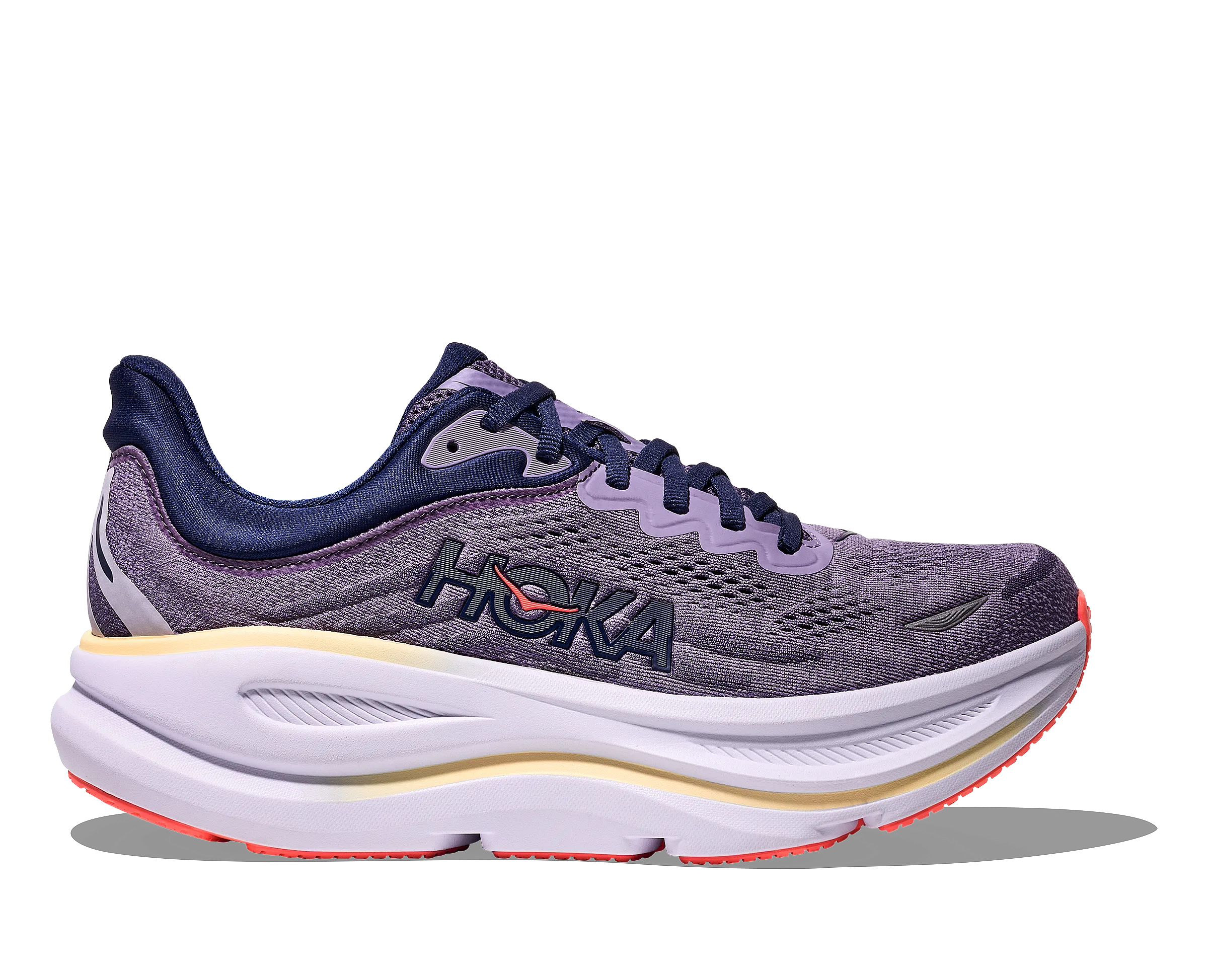 Hoka Bondi 9 hardloopschoenen Berry Jam/Berry Patch Dames