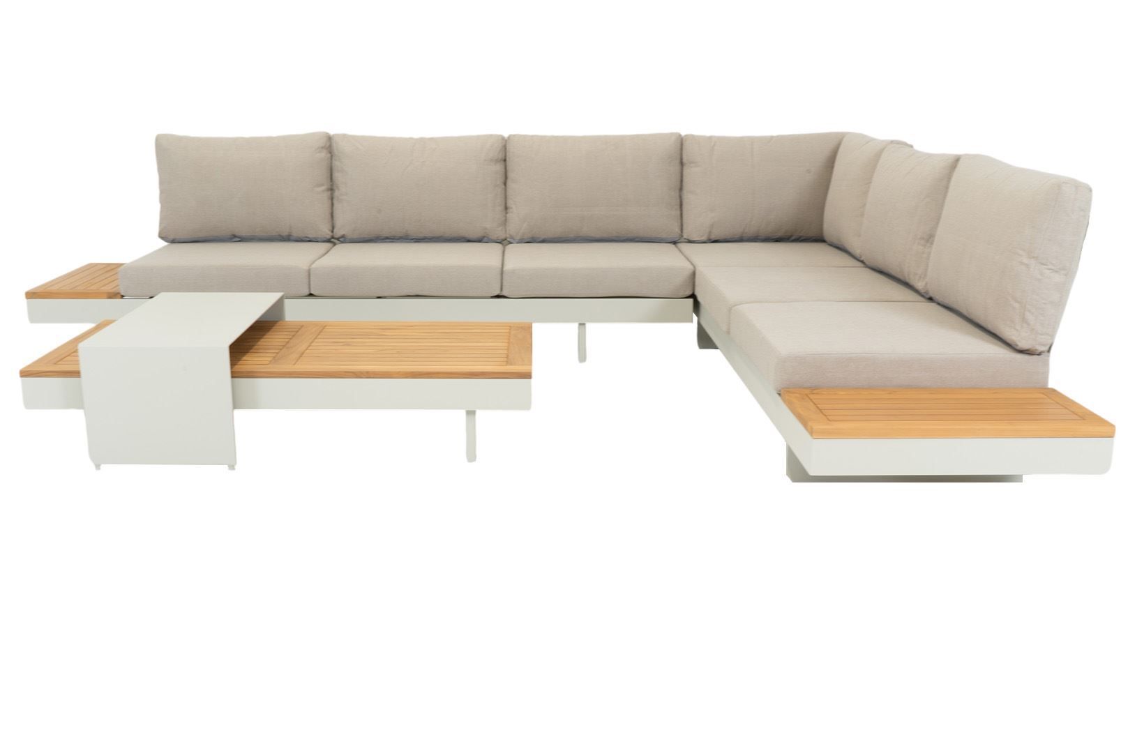 Capetown hoek loungeset 4 delig latte