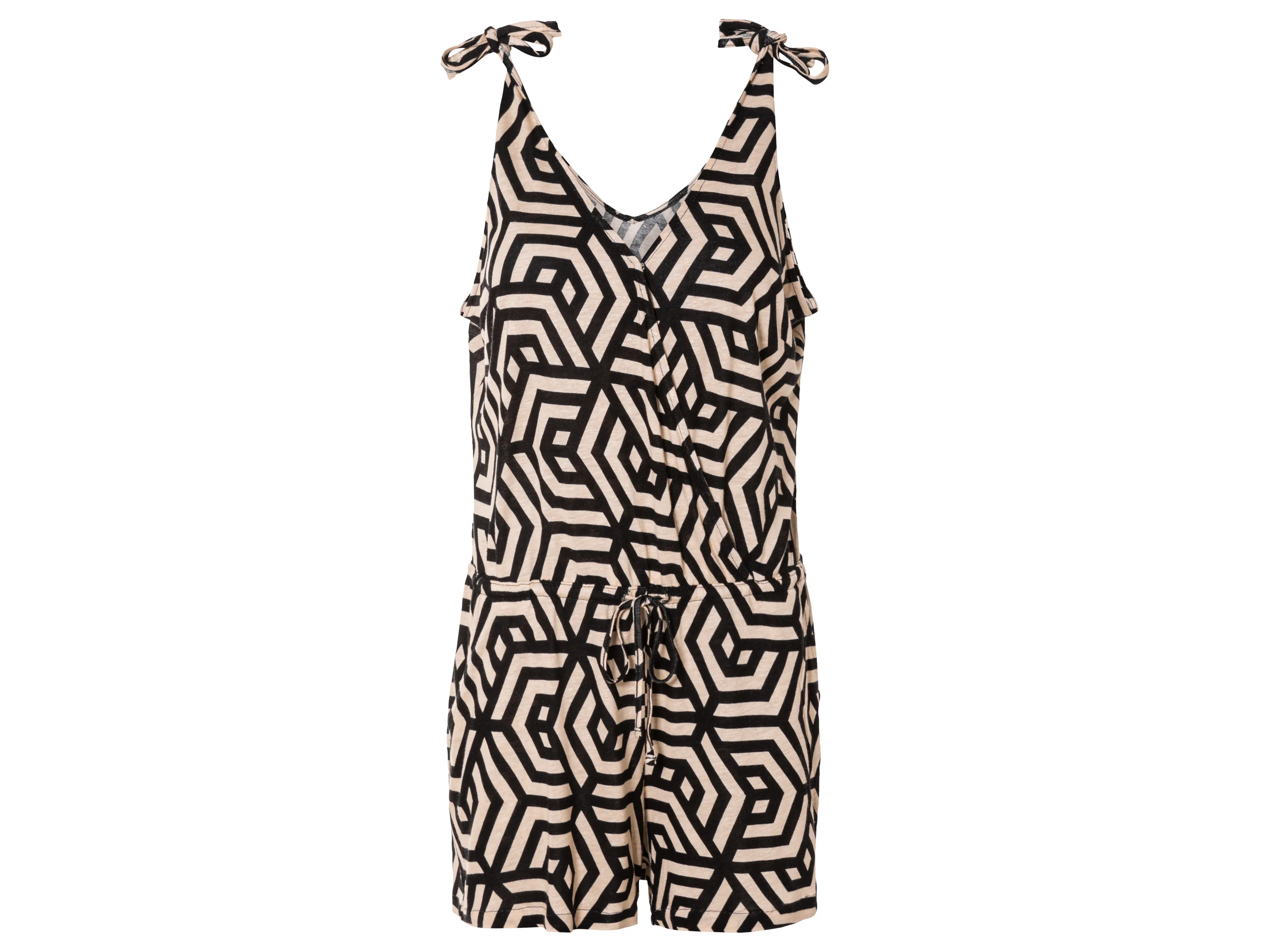 esmara Dames linnen-jumpsuit (40, Print)