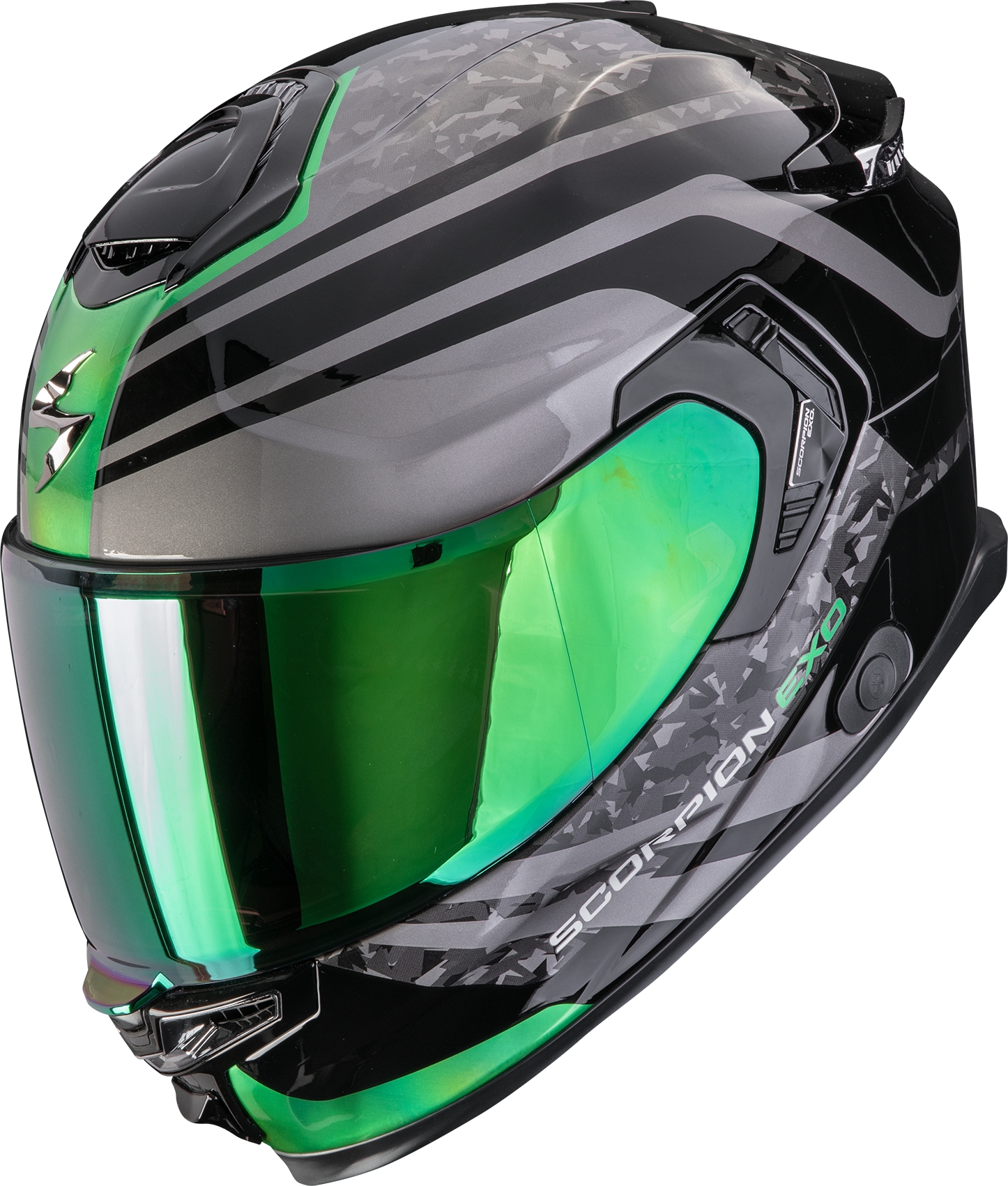 SCORPION EXO-GT SP Air Arten, Integraalhelm, Zwart-Groen