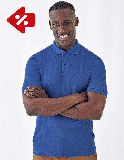 B&C BE INSPIRED BCPU409 Unisex Polo Safran