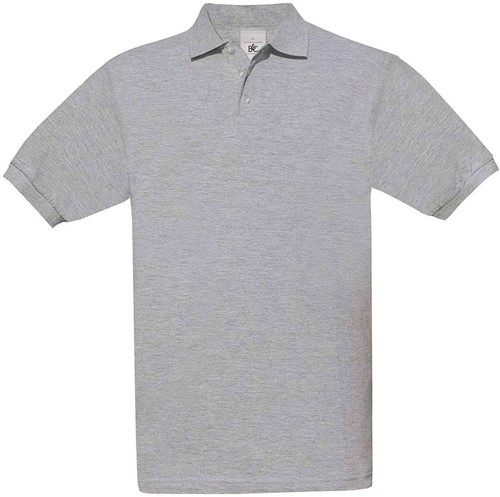 SALE! B&C BC0099 Safran TT Polo - Grijs - Maat M