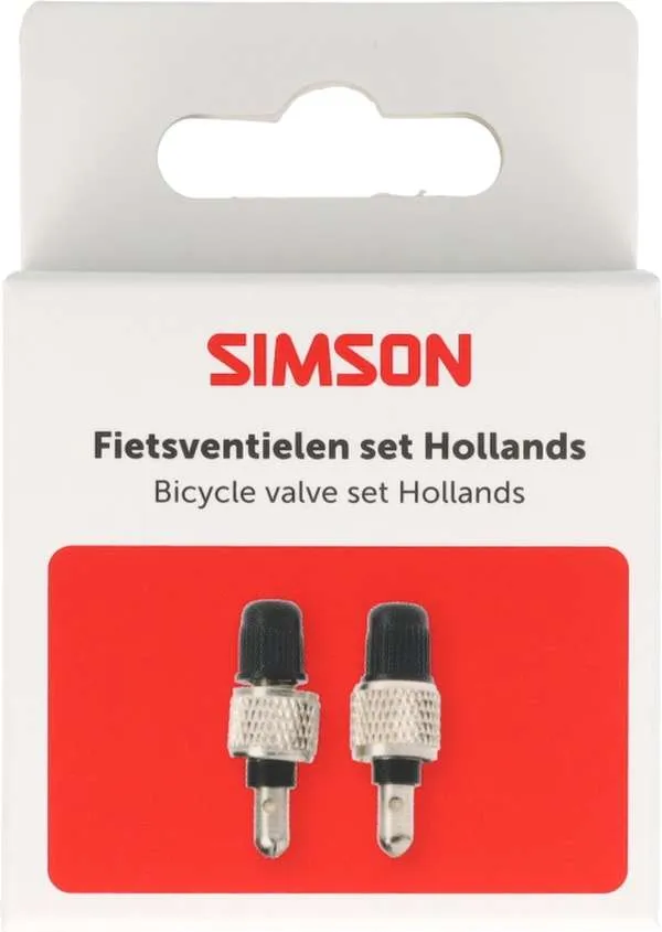 Fietsventielenset Simson Hollands