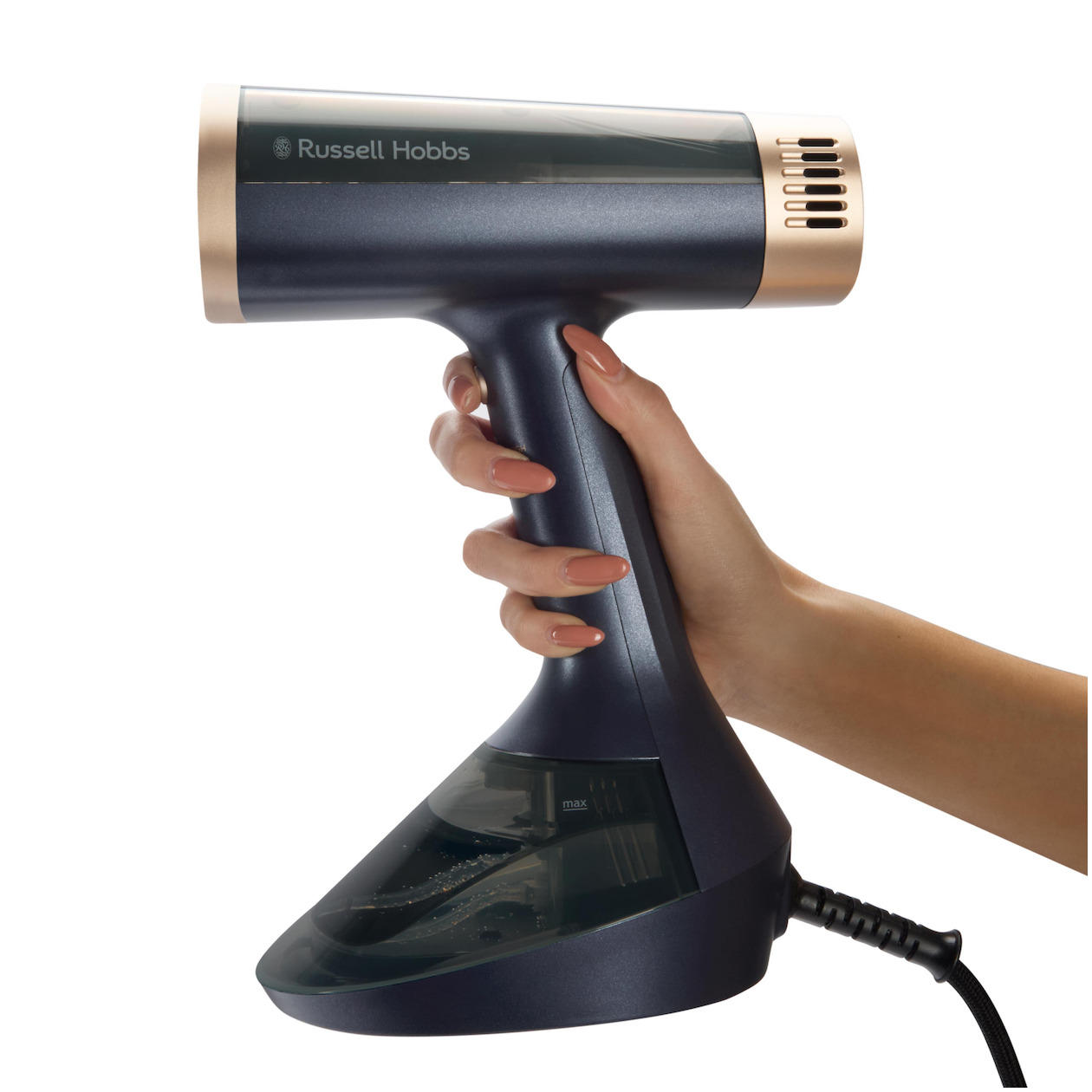 Russell Hobbs Steam Genie VacuSteam Handheld Steamer Kleding stomer Blauw