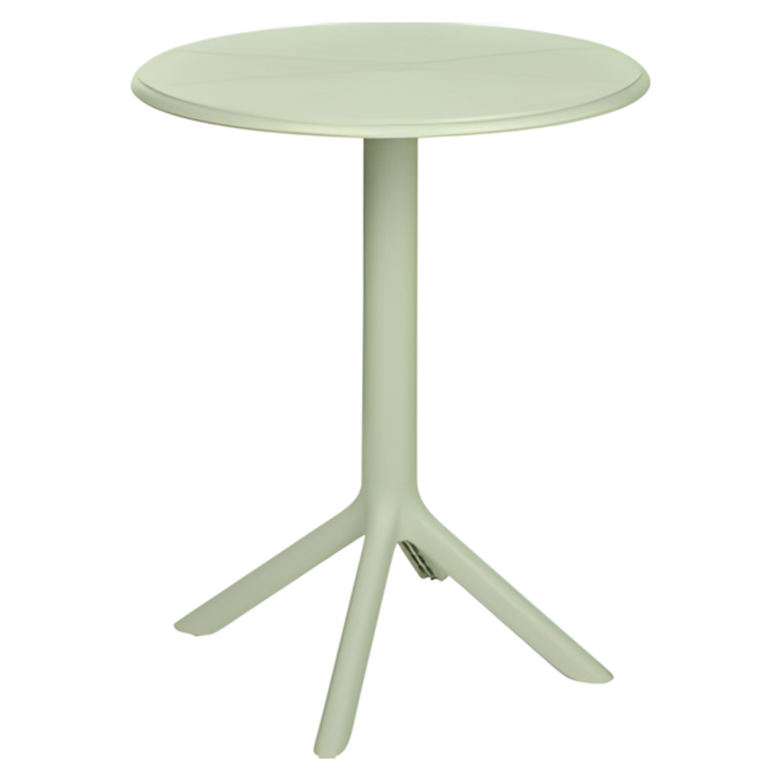 Ambiance Tuintafel - D60 x 75 cm - mintgroen - polypropyleen -