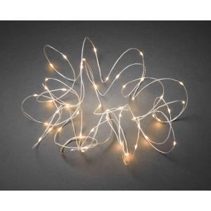 Mini LED Kerstverlichting voor binnen 50 lampjes extra warm wit 10 meter